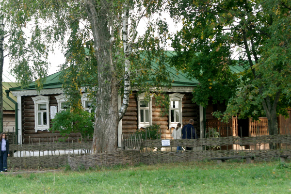 Фото дома есенина в константиново